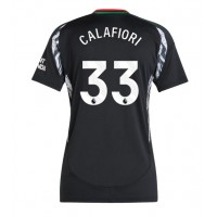 Echipament fotbal Arsenal Riccardo Calafiori #33 Tricou Deplasare 2024-25 pentru femei maneca scurta